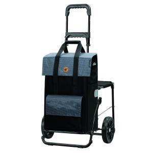 Komfort Shopper Vektor Grau