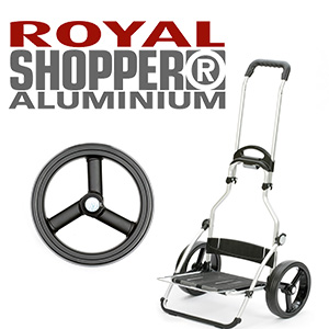 Royal Shopper® 3-Speichen Flüsterrad Ø 25 cm