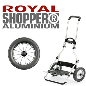 Royal Shopper® Metallspeichen Flüsterrad Ø 25 cm